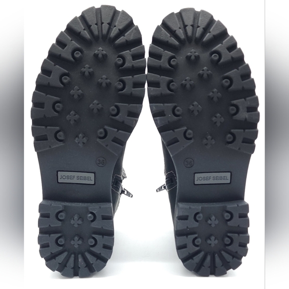 Josef Seibel Marta 03 Black Leather Bootie Women's Size 36 US  5-5.5 - Picture 8 of 9